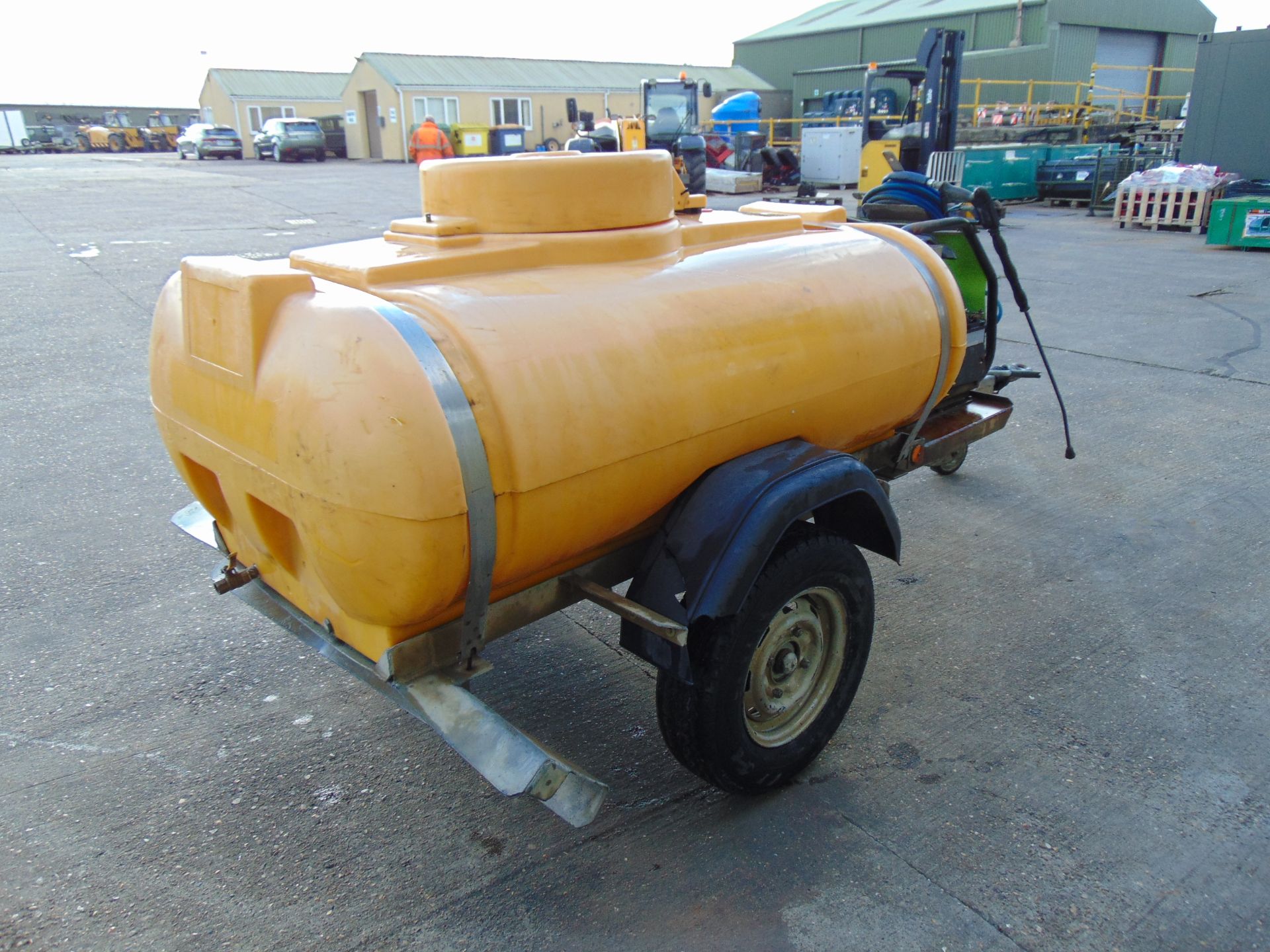 Trailer Mounted Pressure Washer with 1000 litre Water Tank and Yanmar Diesel Engine - Image 5 of 13