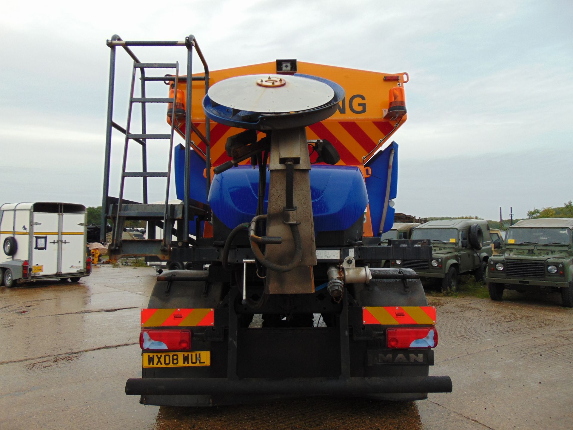 2008 MAN TGM 18.280 18T 4wd Gritter Lorry C/W Schmidt Gritter Body 34,000 kms only - Image 7 of 23