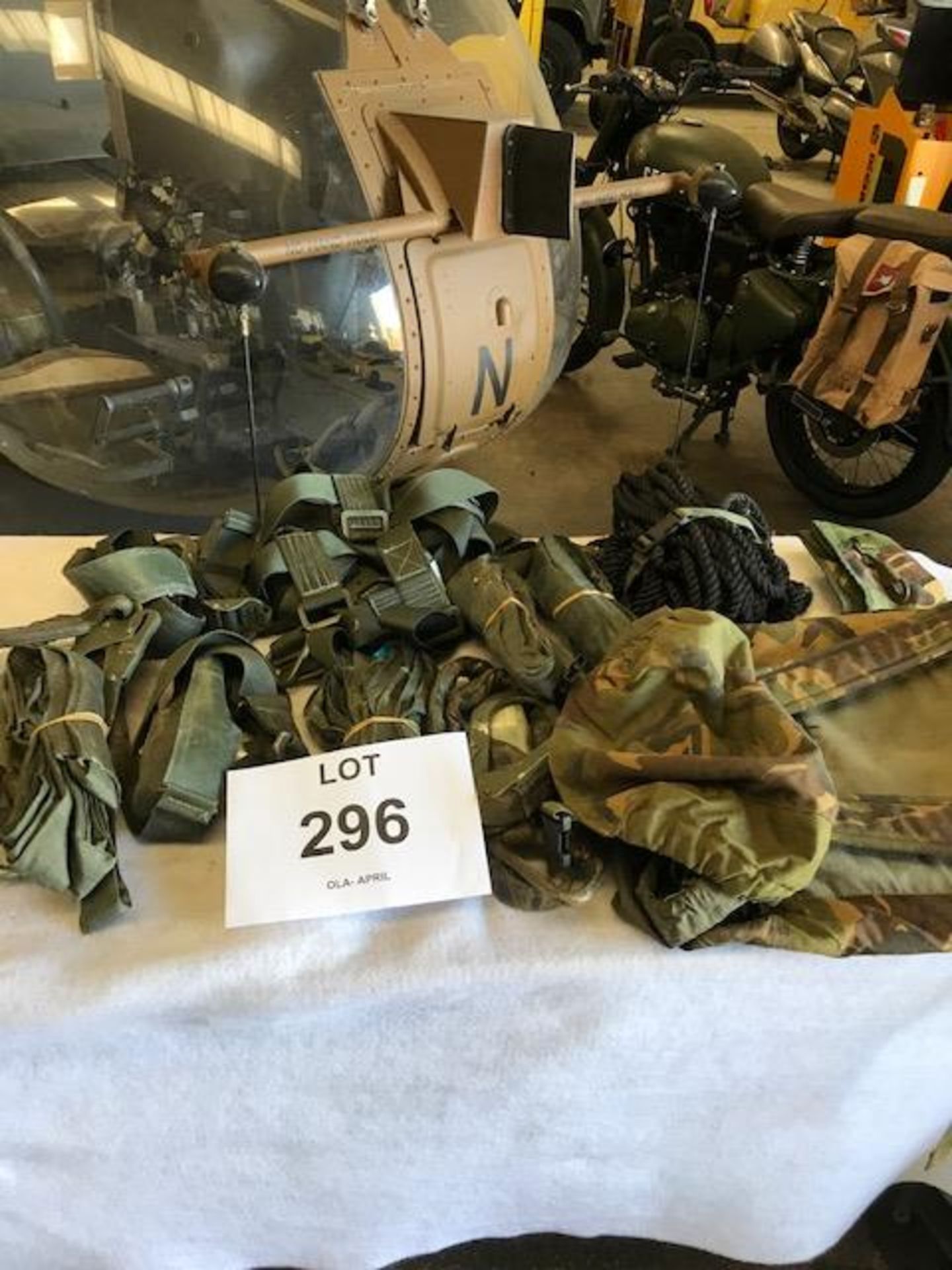 You are bidding for as SAS Fast Roping and Climbing Kit with Rucksack ...