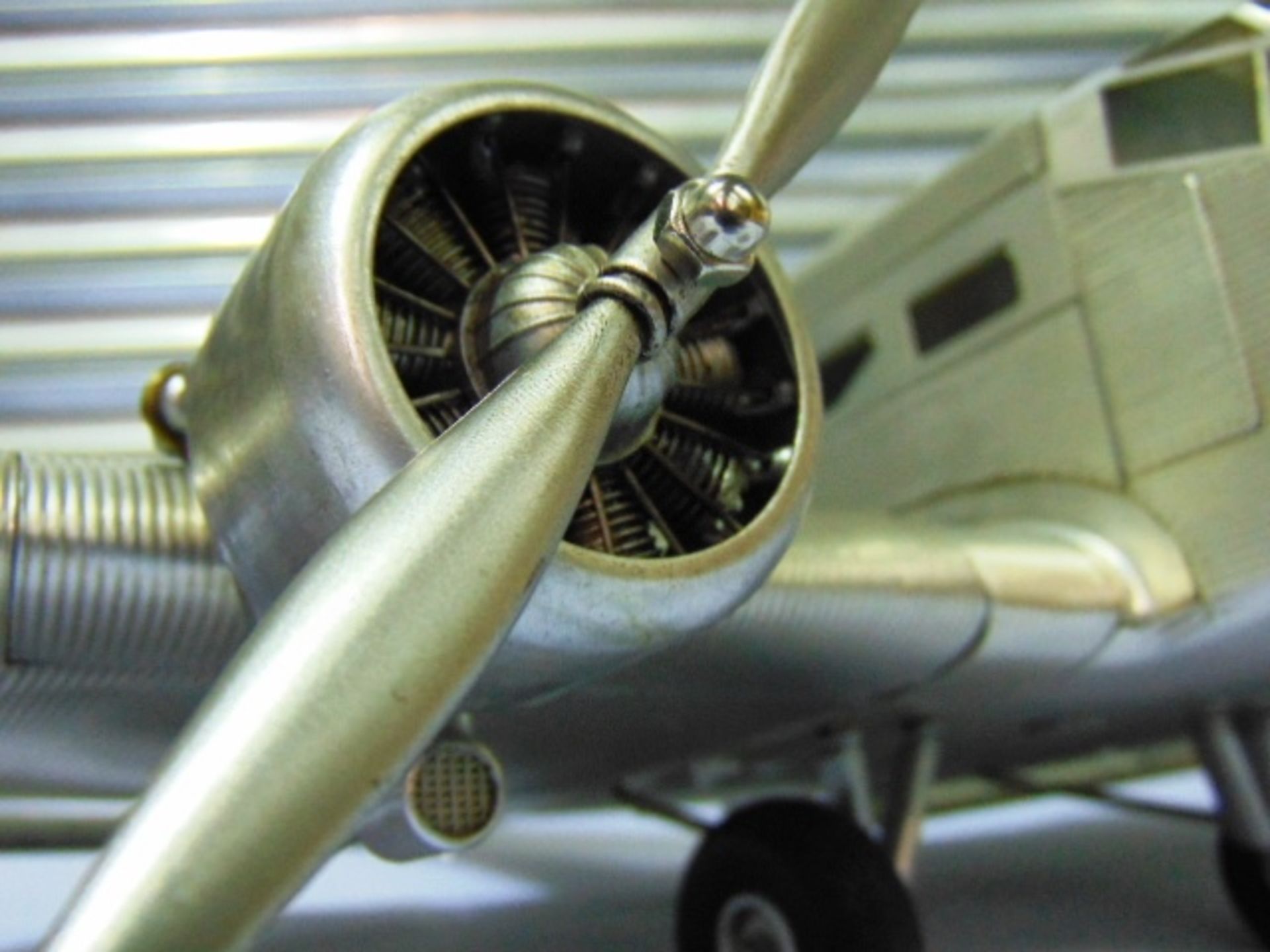 Junkers Ju 52 "Iron Annie" Aluminium Scale Model - Image 3 of 9