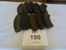 10 x Original WWII Bren Gun Magazines