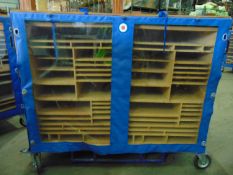 Double Sided Mobile Tool Trolley.