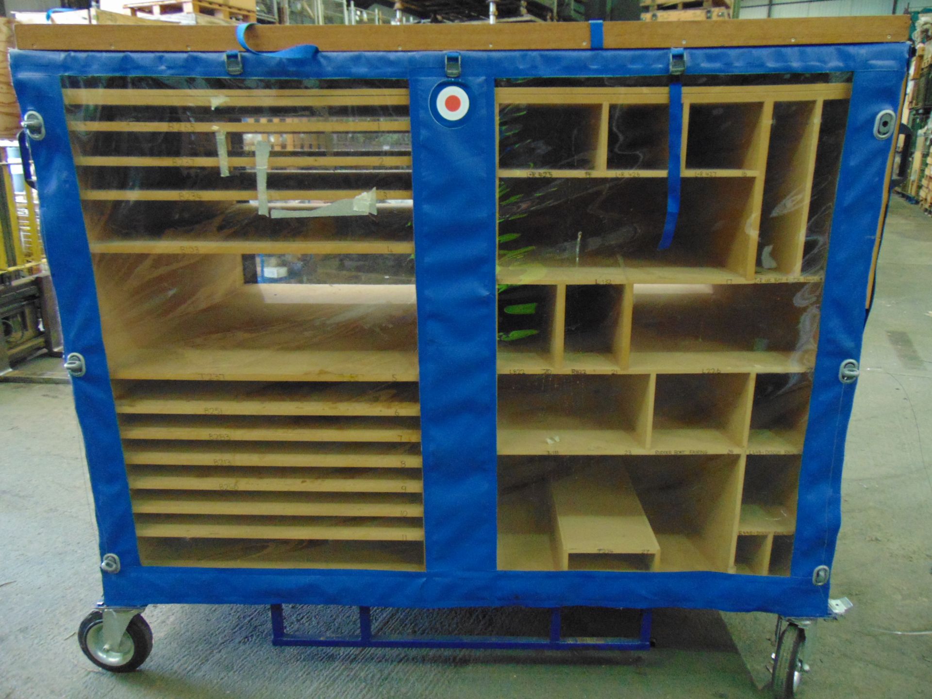 Double Sided Mobile Tool Trolley. - Image 2 of 2