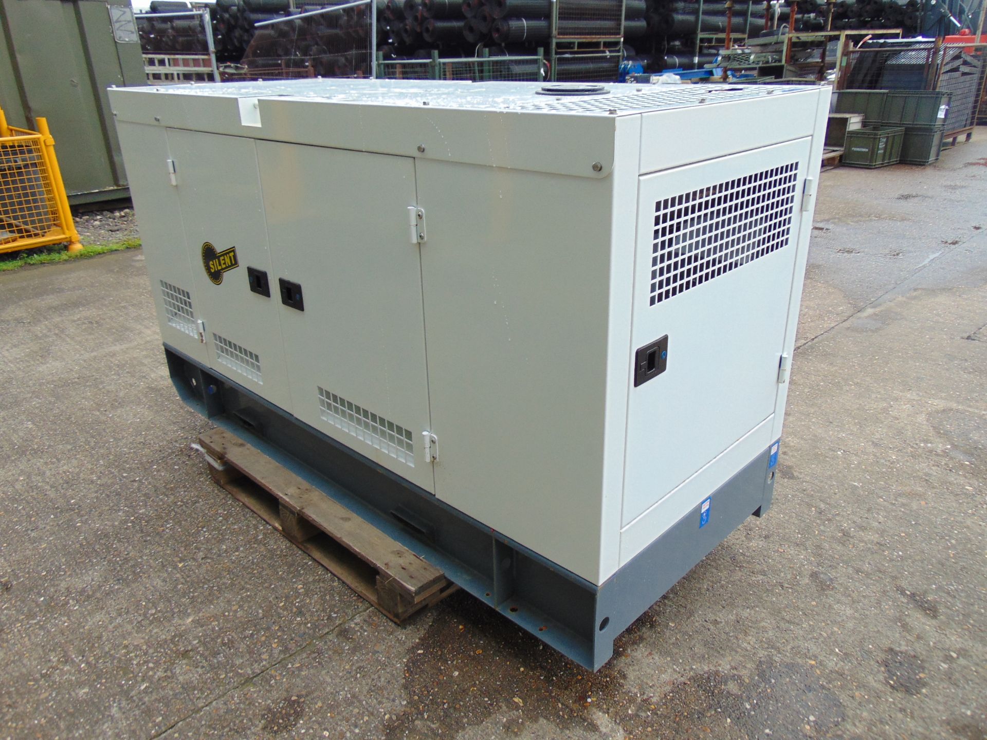 UNISSUED WITH TEST HOURS ONLY 70 KVA 3 Phase Silent Diesel Generator Set - Image 7 of 19