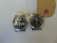 2 x CWC Service Watches Untried Untested dated 1990 and 1987