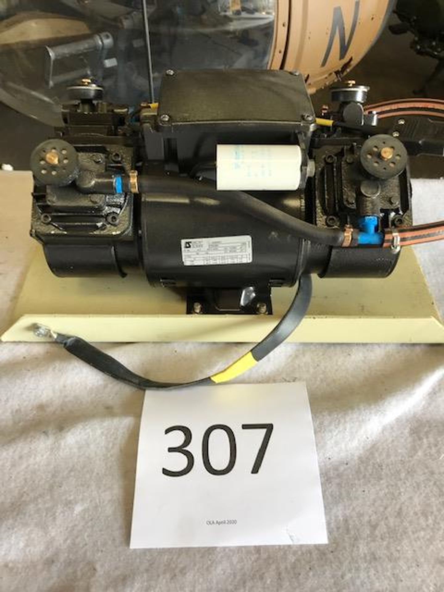 Leroy-Somer 220 volt Double Ended Compressor