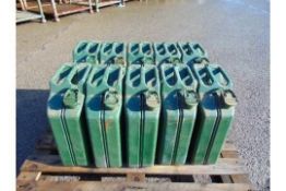 Qty 10 x Unissued NATO Issue 20L Jerry Cans.