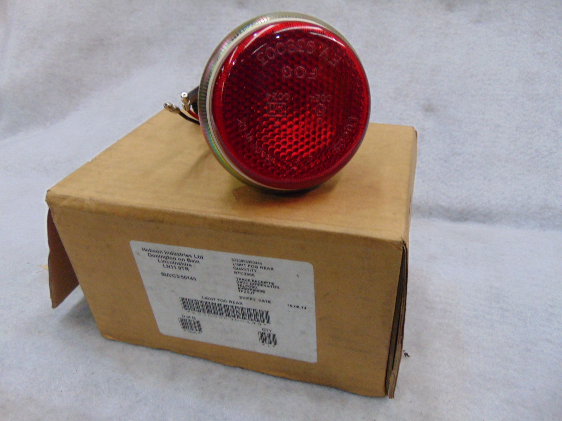 UNISSUED Rear Fog Light.