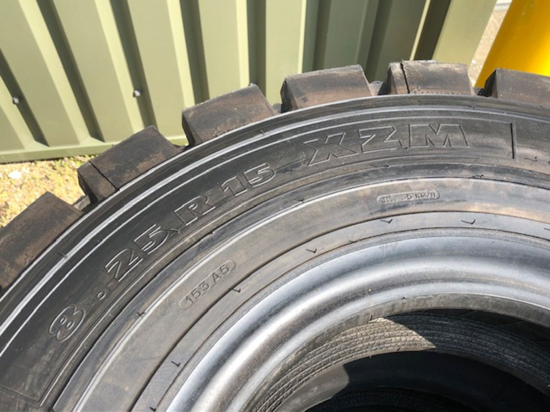 Qty 4 x Michelin 8.25 R15 Stabil X XZM tyres. Unused - Image 7 of 8