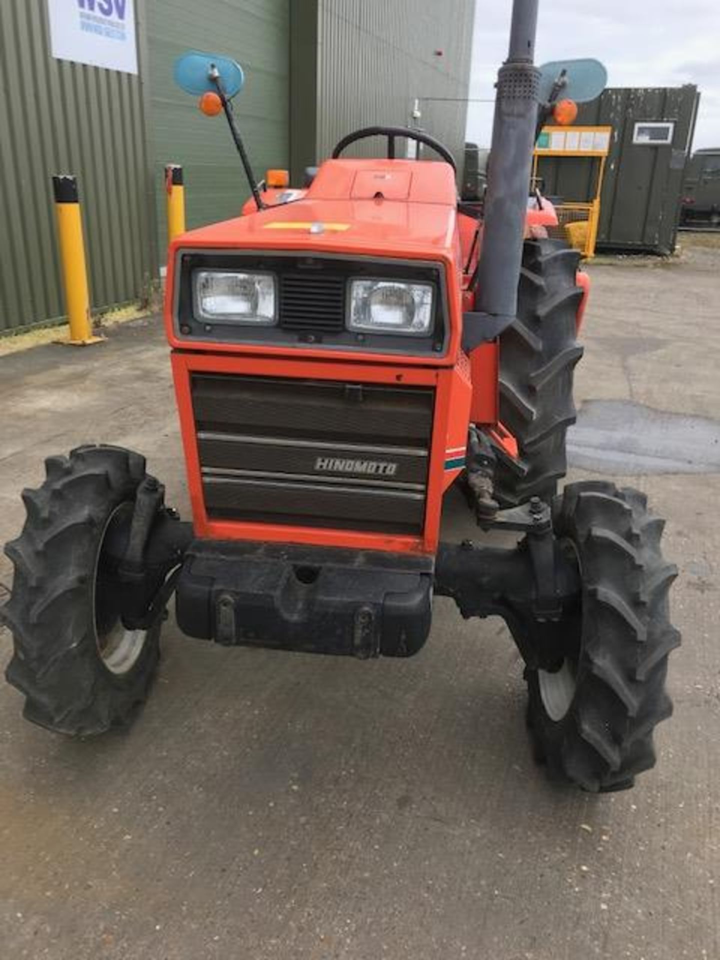 HINOMOTO E2804 Compact 4 x 4 Tractor 234 Hours Only with Rotavator - Image 10 of 10