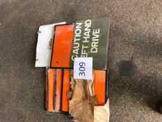 Quantity 10 x Aluminium Vehicle Signs