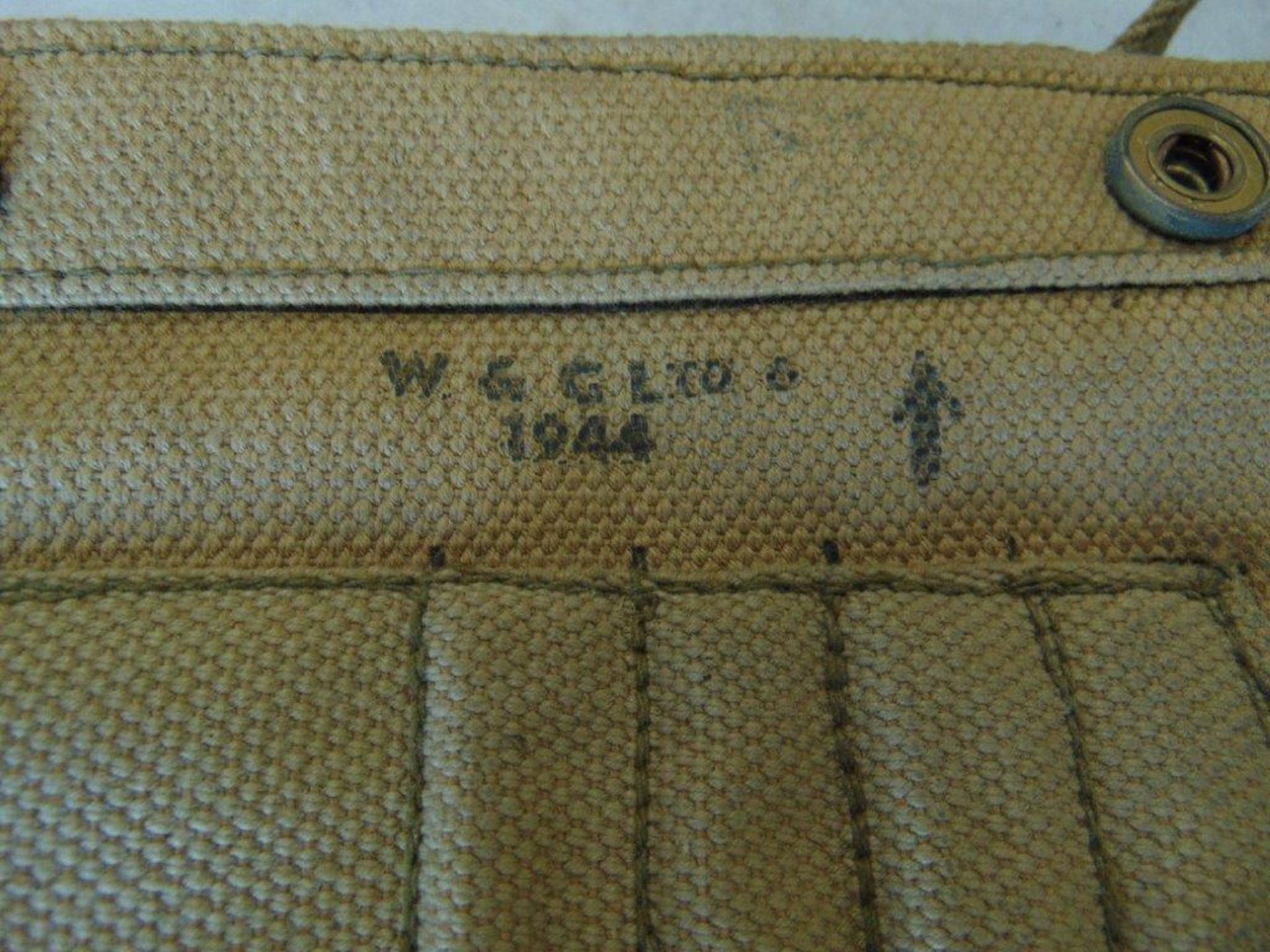 WW 2 Officers Map case marked W & G Co 1944 - Image 3 of 3