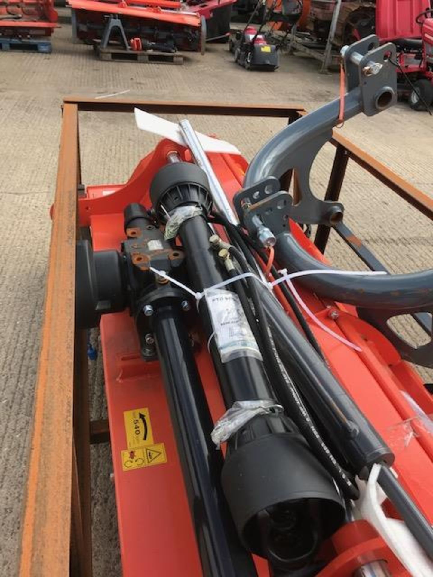 New and Unused Manufactured 2019 Flail Mower with Roller and Hydraulic Side shift - Image 5 of 6