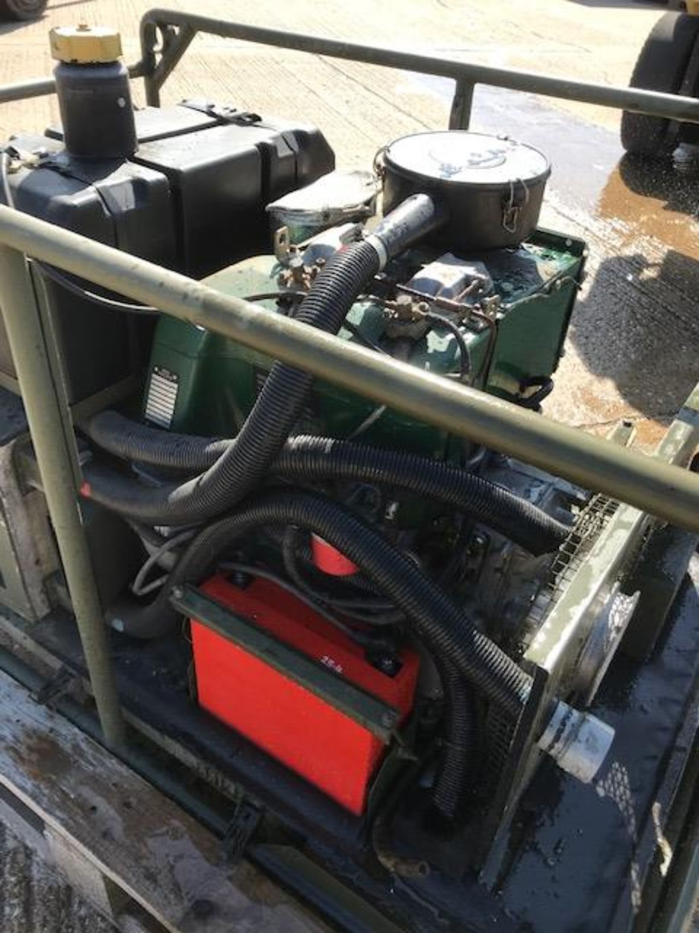 5.6 KVA 240 VOLT DIESEL GENERATOR SINGLE PHASE 50 CPS 279 hrs - Image 3 of 7