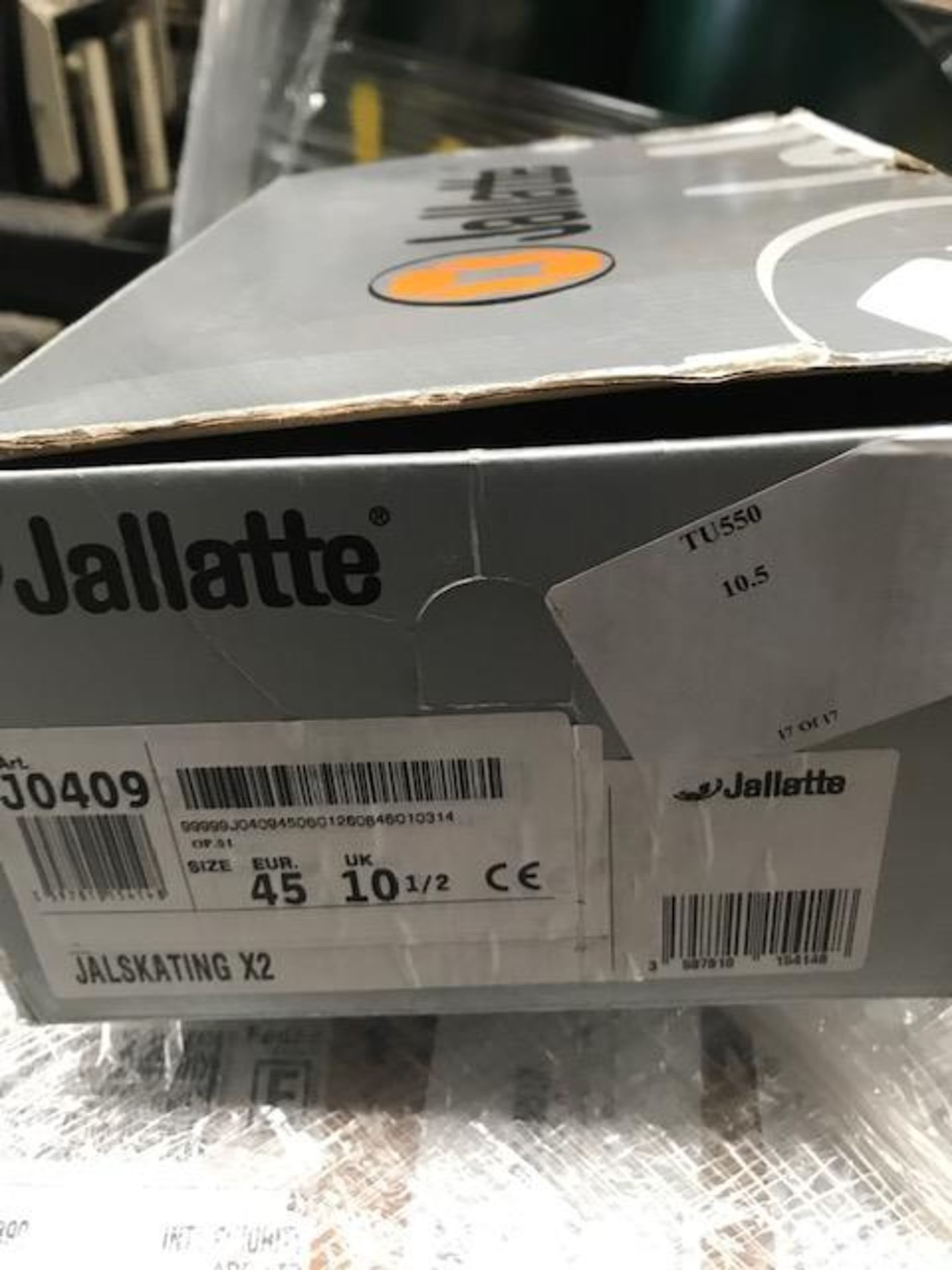 JALLATTE SAFETY BOOTS X 2 PAIRS UNISSUED - Image 4 of 4