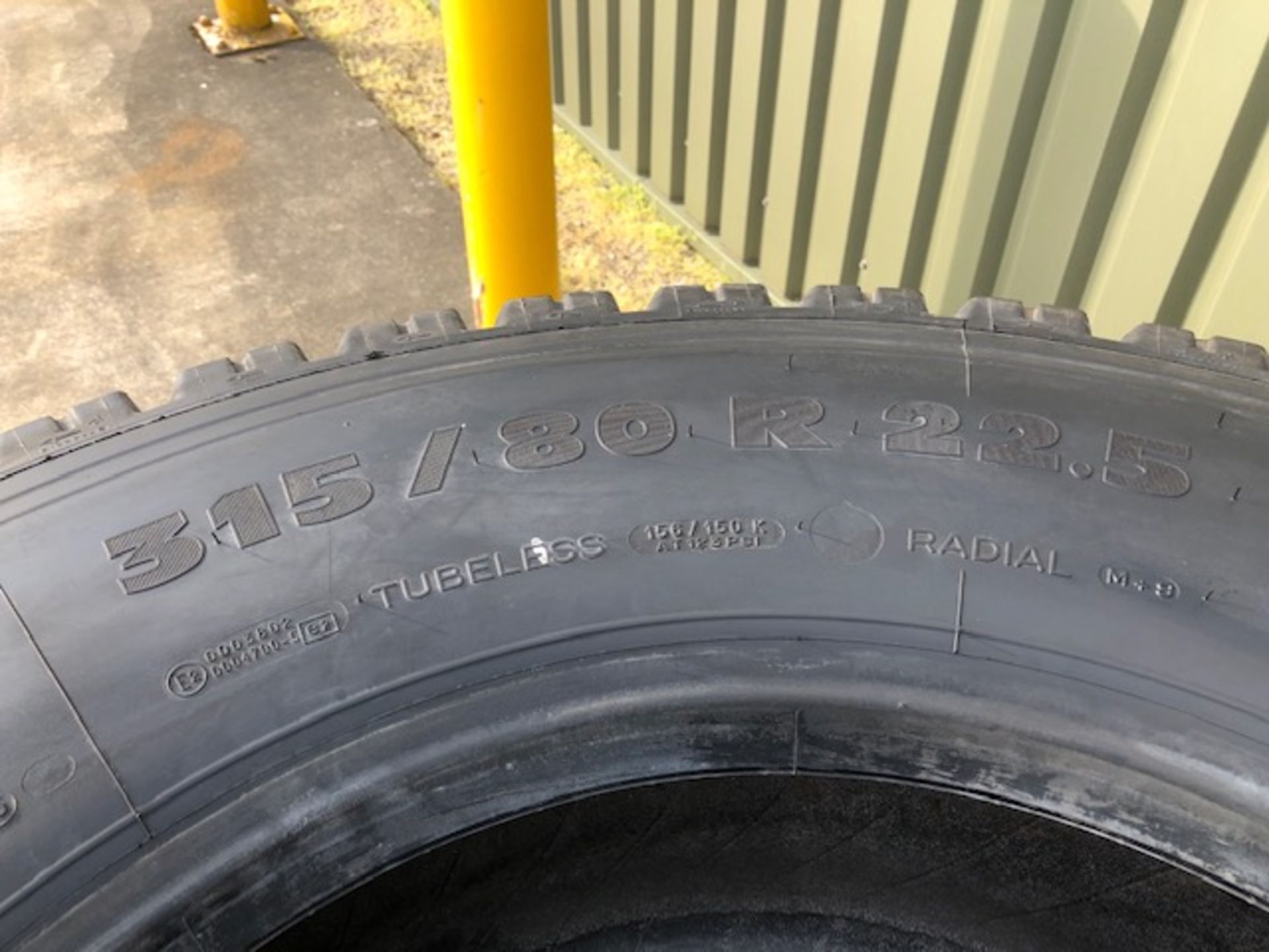 Qty 3 x Michelin 315 / 80 R 22.5 XDY 3 Tyres. Unused. - Image 8 of 8