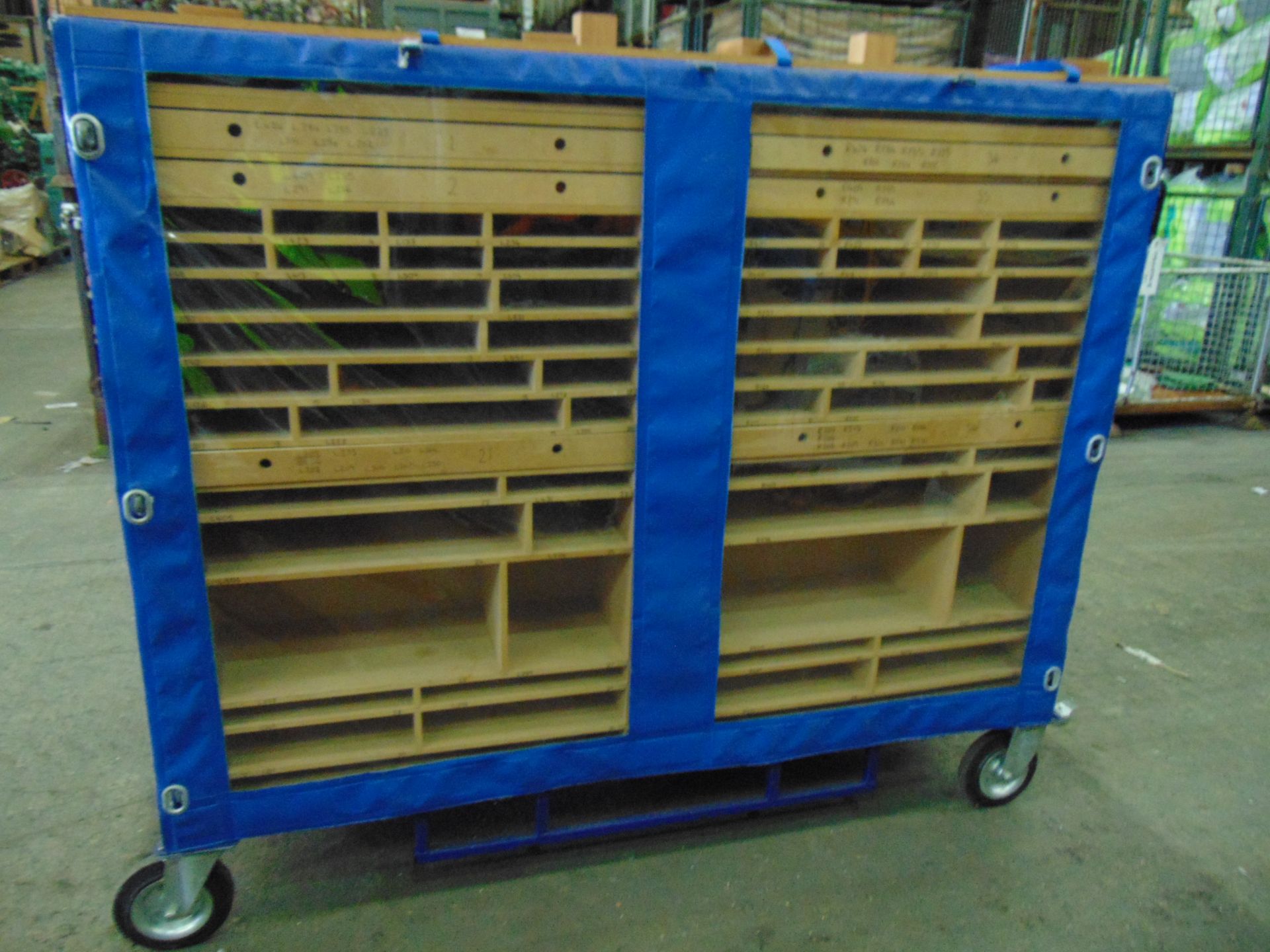 Double Sided Mobile Tool Trolley.