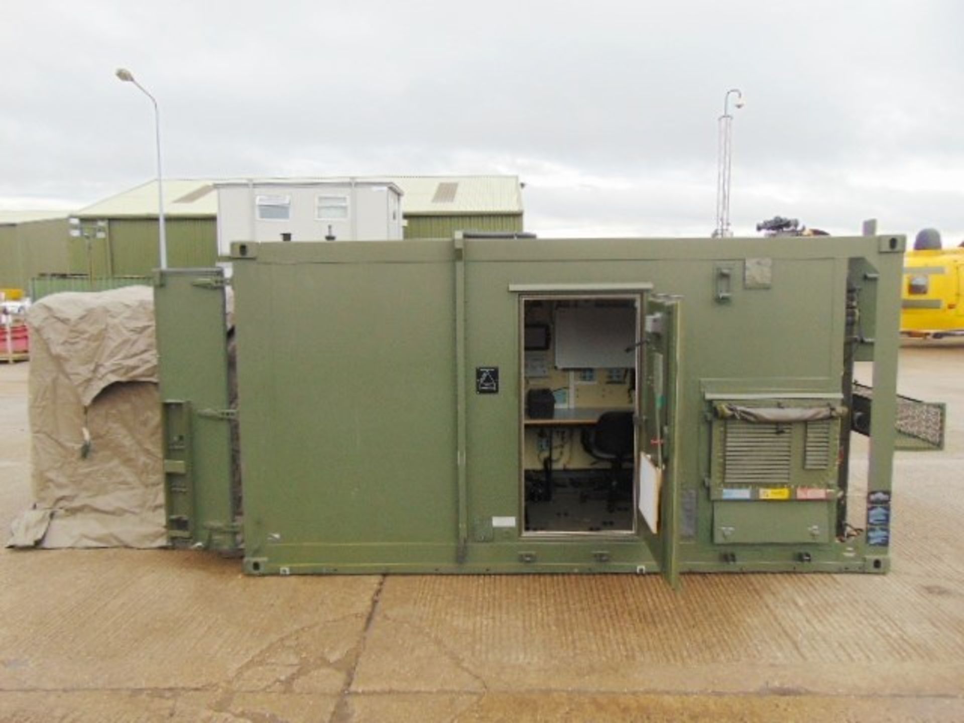 UNISSUED Rapidly Deployable Containerised Integrated Biological Detection/Decontamination System