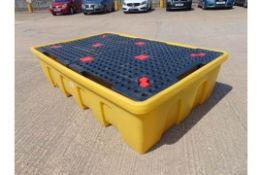 New & Unused Double IBC Container Spill Pallet