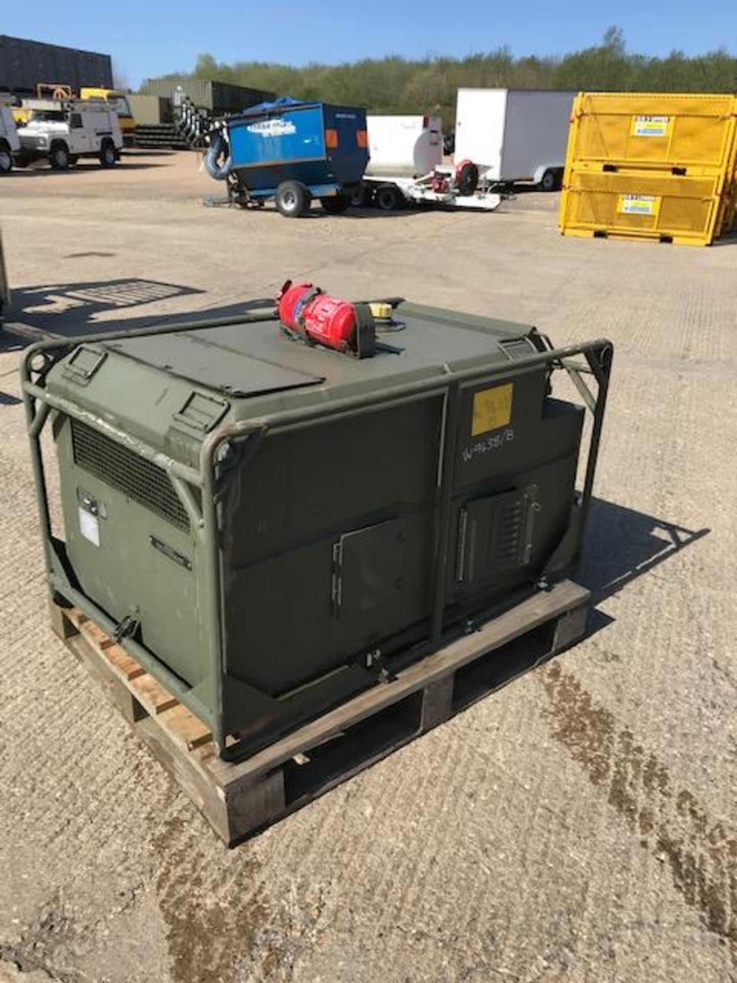 5.6 KVA 240 VOLT DIESEL GENERATOR SINGLE PHASE 50 CPS 279 hrs