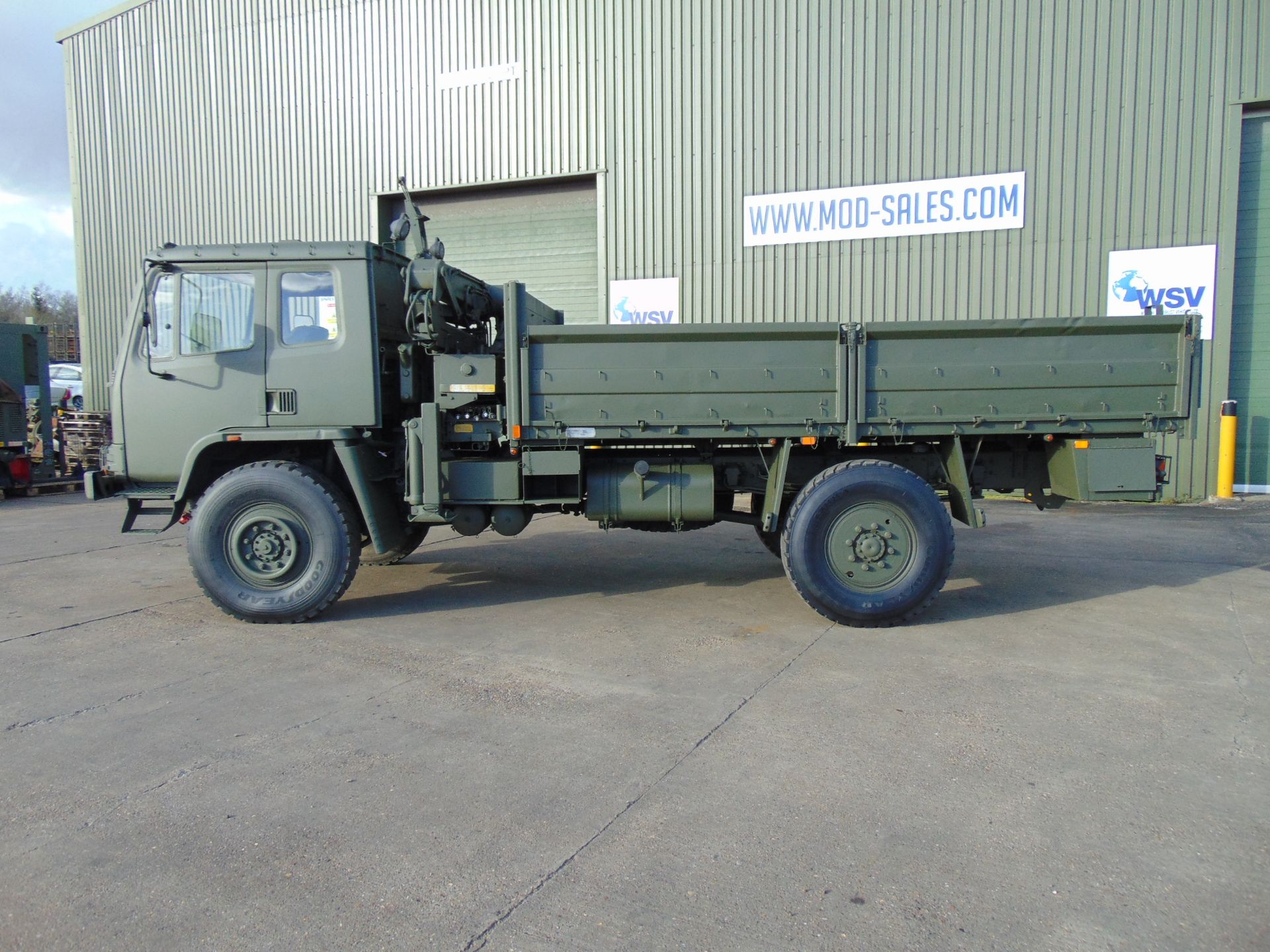 Leyland DAF 4X4 Truck complete with Atlas Crane - Image 36 of 36