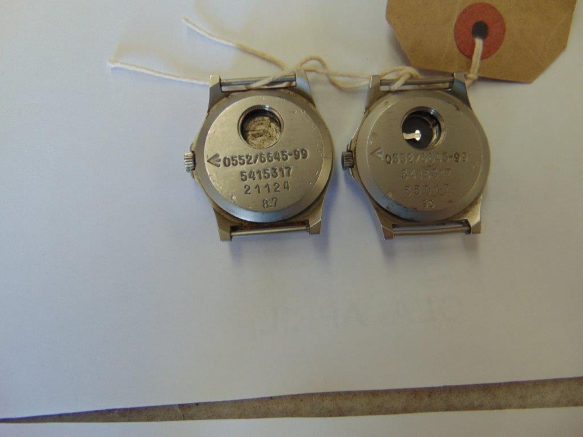 2 x CWC Service Watches Untried Untested dated 1990 and 1987 - Image 2 of 3