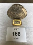 WWII British Army Tommy Helmet DD Day Relic and a 2010 Emergency Flying Ration Pack