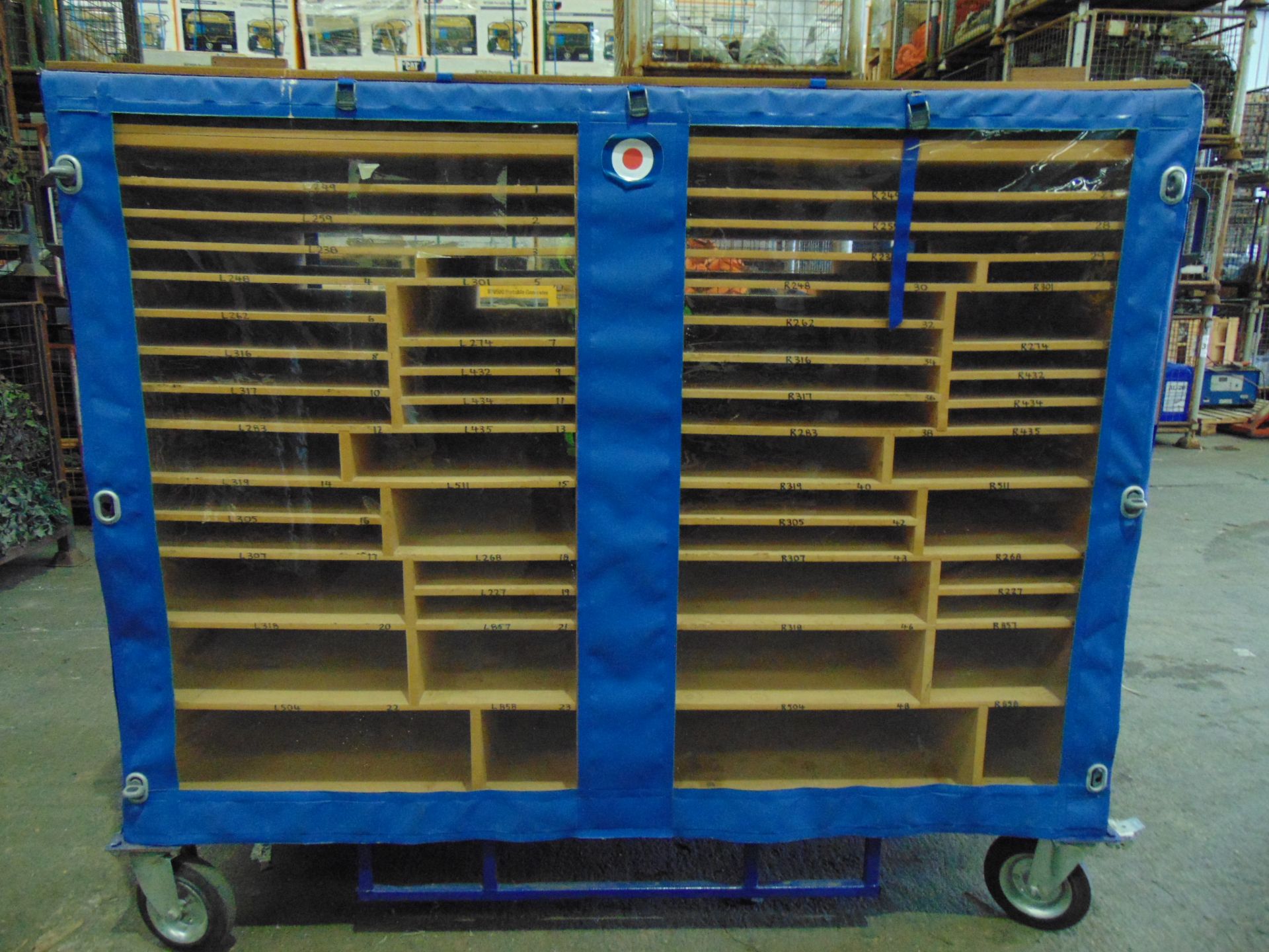 Double Sided Mobile Tool Trolley. - Image 4 of 4