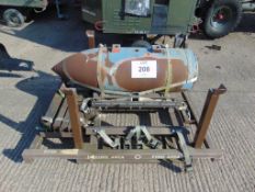 Harrier Jump Jet Practice Bomb in original carrier frame