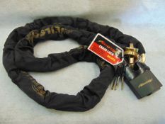 UNISSUED Neilsen Chain Lock With 65mm Padlock.