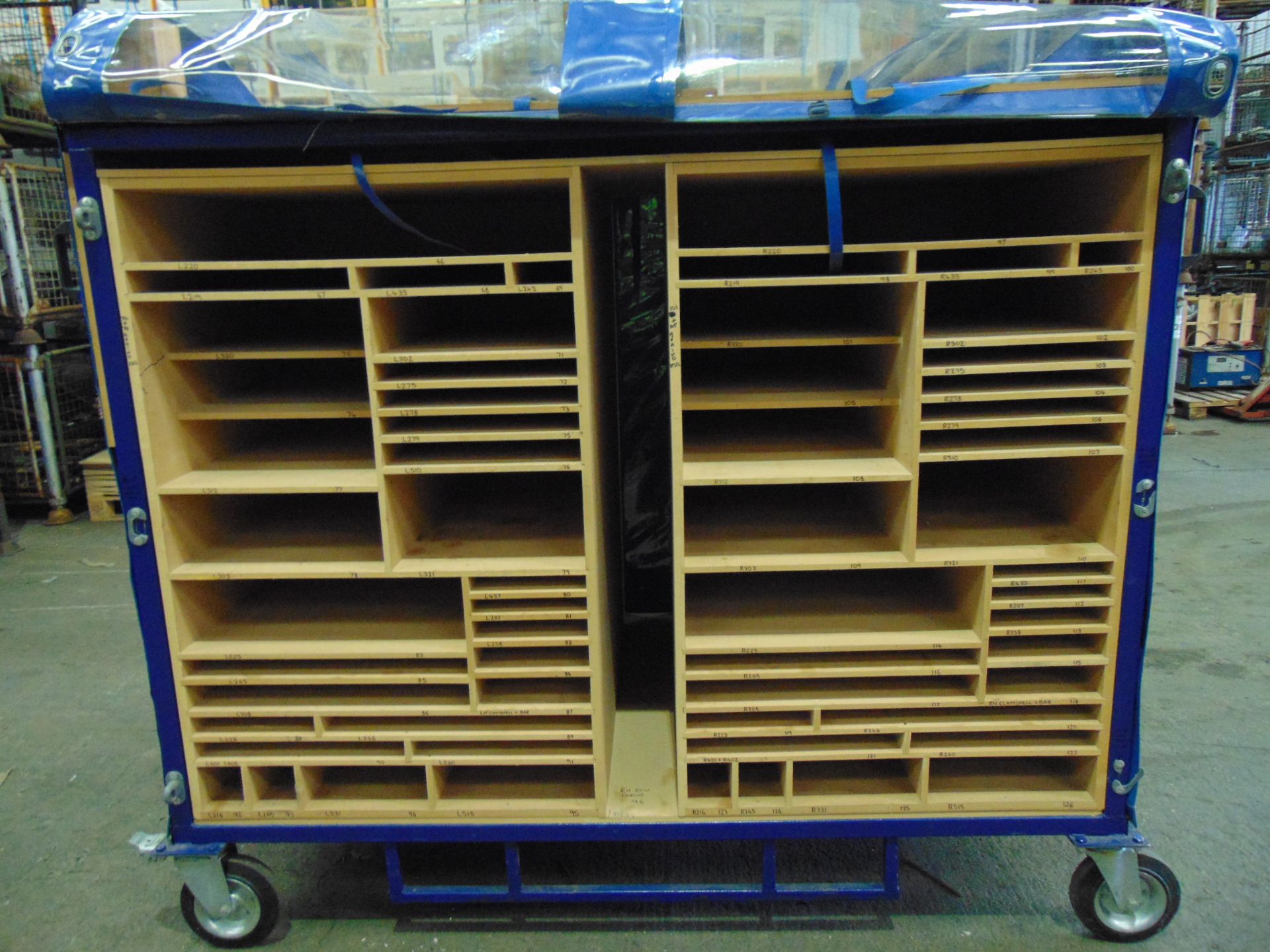 Double Sided Mobile Tool Trolley. - Image 2 of 3