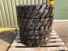 Qty 4 x Michelin 8.25 R15 Stabil X XZM tyres. Unused