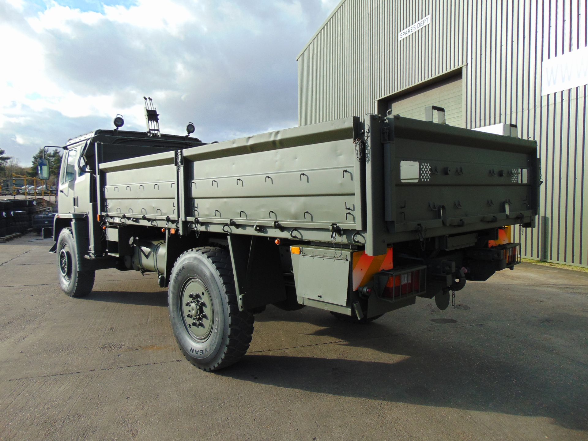 Leyland DAF 4X4 Truck complete with Atlas Crane - Image 30 of 36