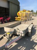 Indespension 2 Axle 2600 Kgs Plant/Mini Digger Trailer