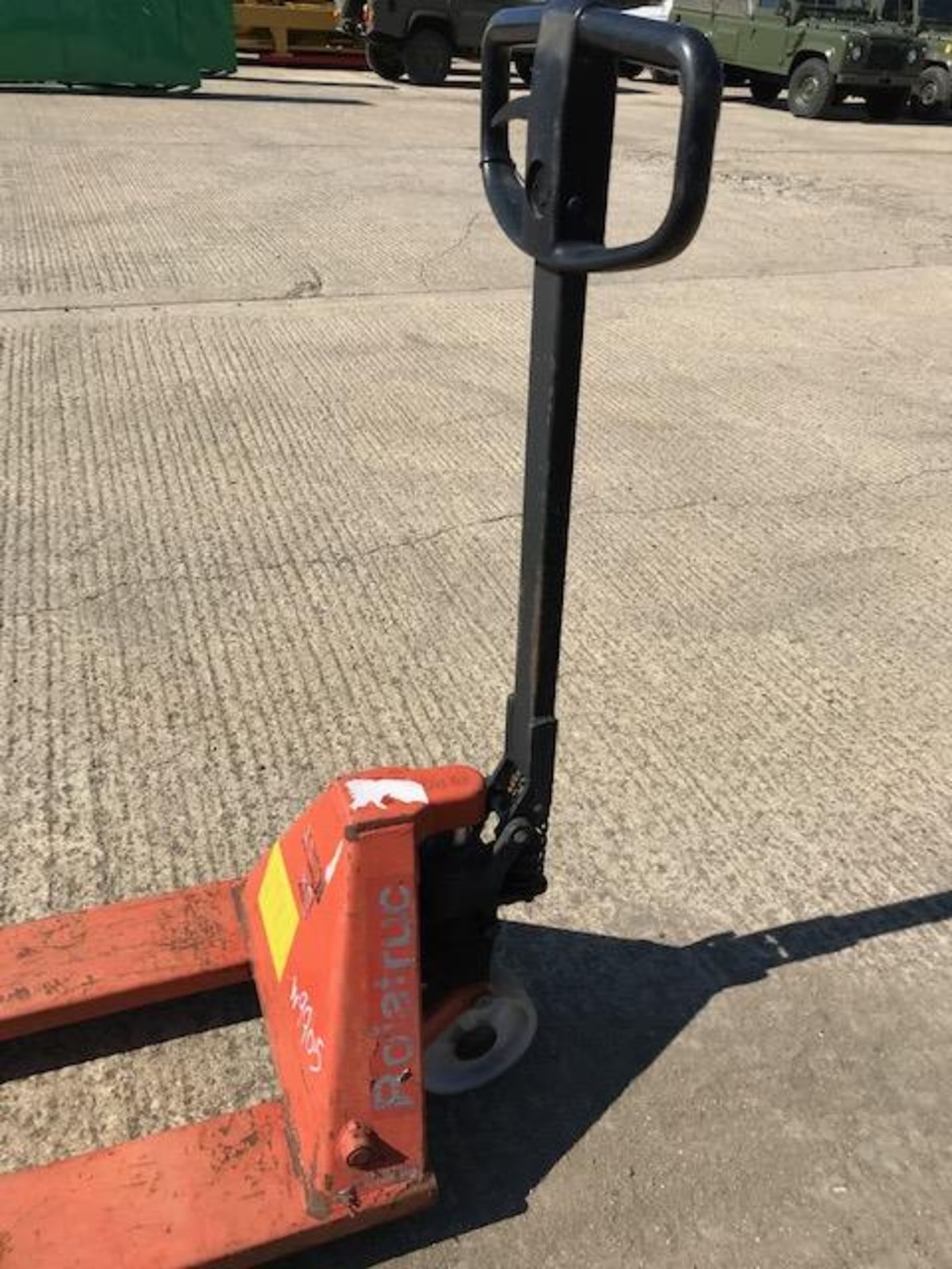 ROLATRUCK INDUSTRIAL PALLET TRUCK - Image 2 of 2