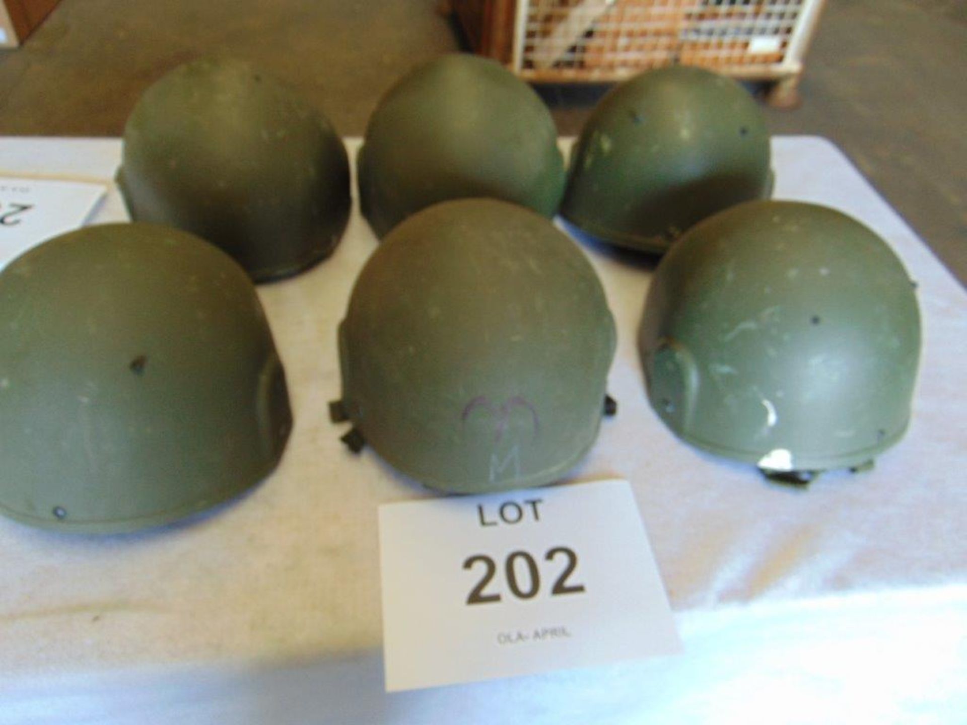 6 x Helmet Combat GS Mk 6 British Army Issue