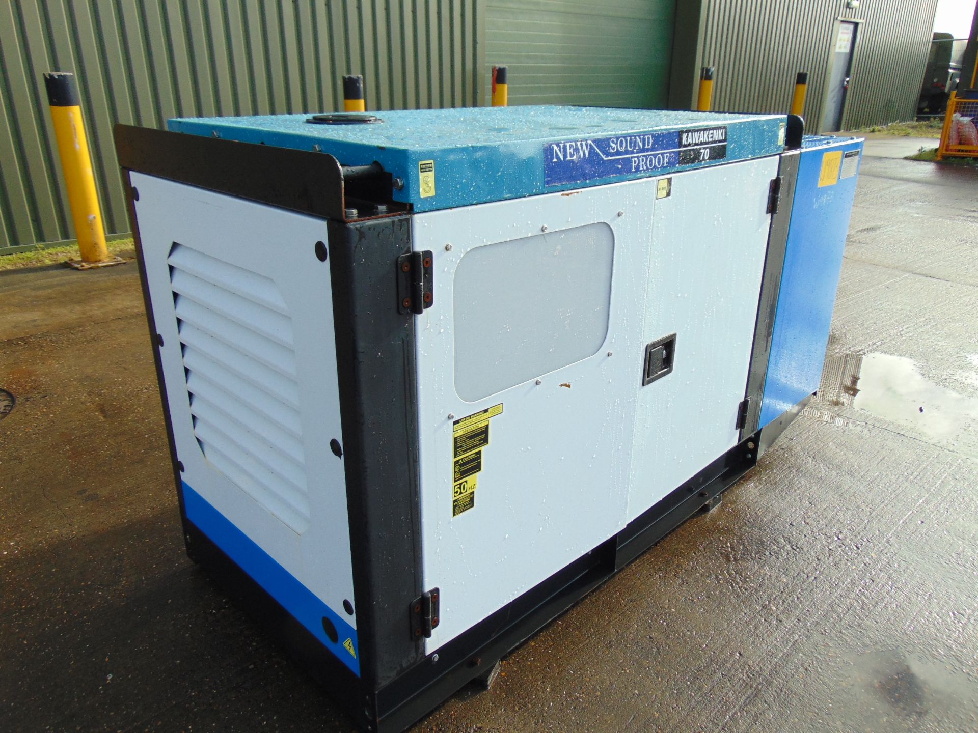 UNISSUED WITH TEST HOURS ONLY 70 KVA 3 Phase Silent Diesel Generator Set - Image 2 of 16