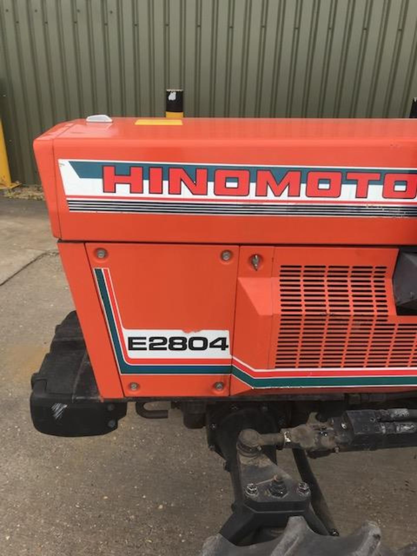 HINOMOTO E2804 Compact 4 x 4 Tractor 234 Hours Only with Rotavator - Image 2 of 10