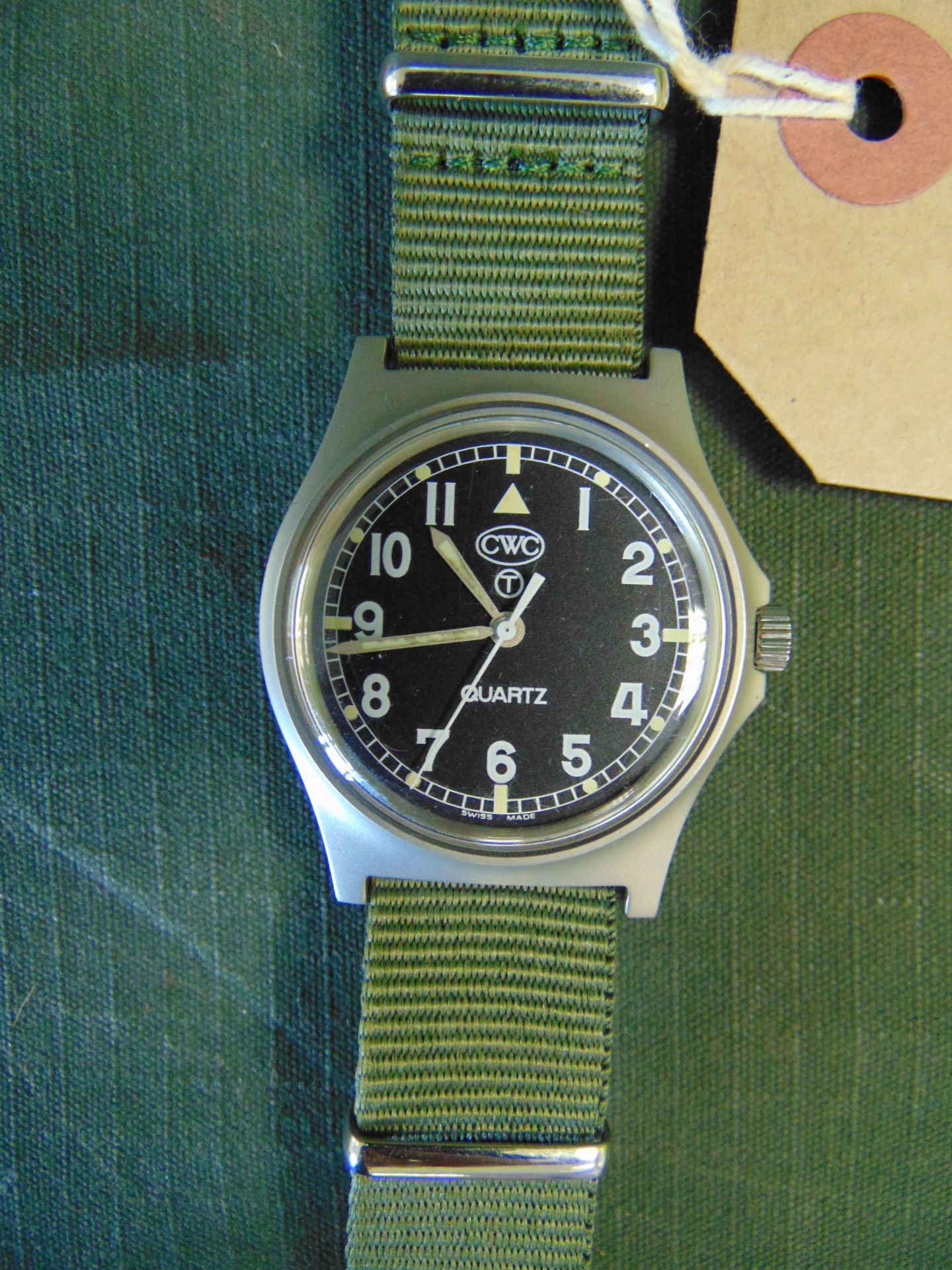 Rare UNISSUED CWC W10 Quartz Waterproof Service Watch 5ATM Date 2005. - Image 2 of 5