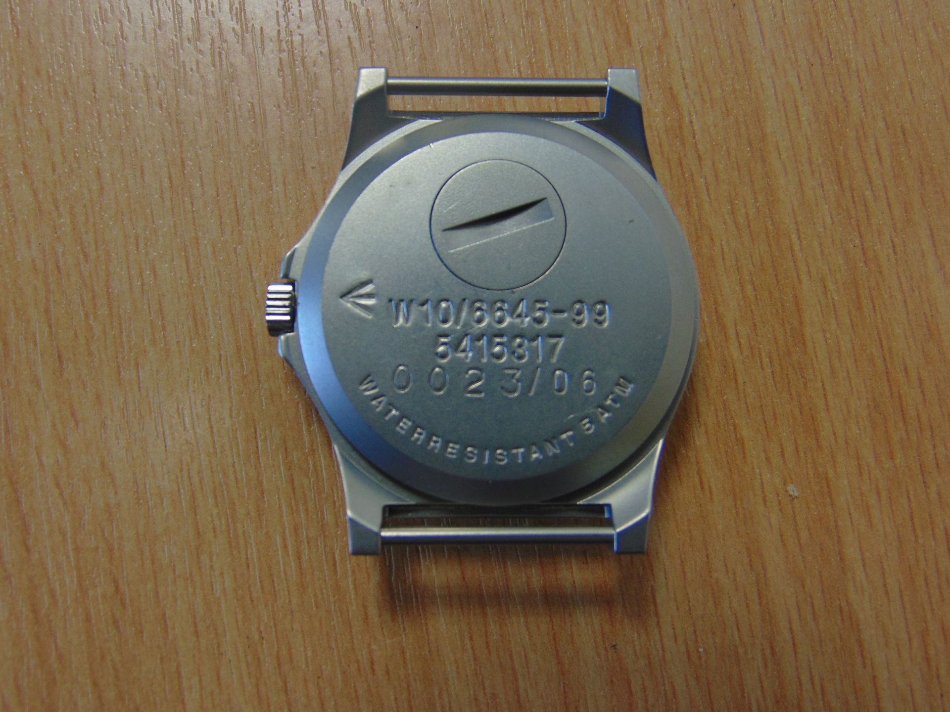 UNISSUED CWC W10 SERVICE WATCH -WATER RESISTENT TO 5ATM NATO MARKED DATED 2006 - Image 6 of 10