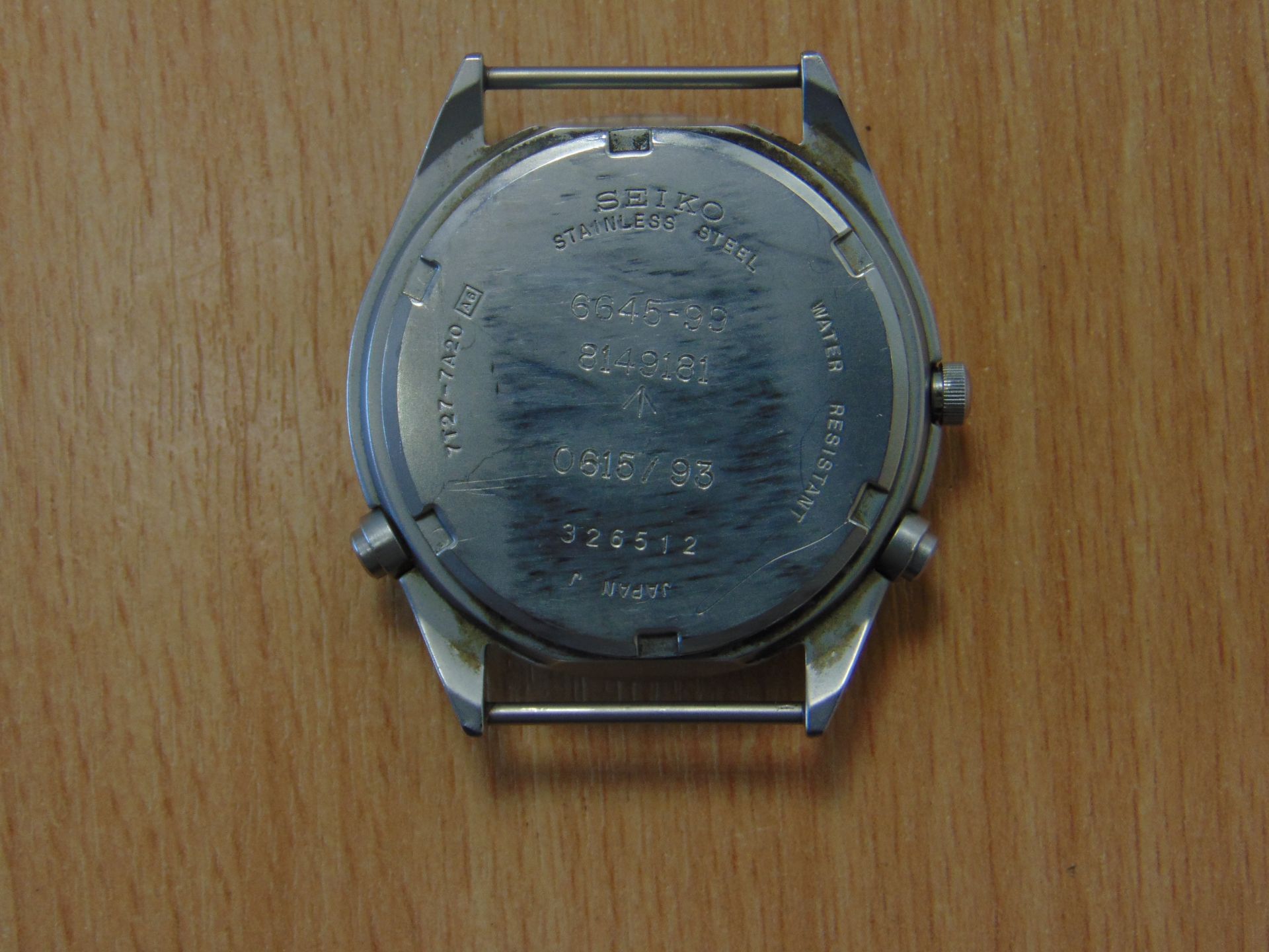 SEIKO GEN 2 RAF PILOTS CHRONO WATCH NATO MARKED DATED 1993 - Image 6 of 8