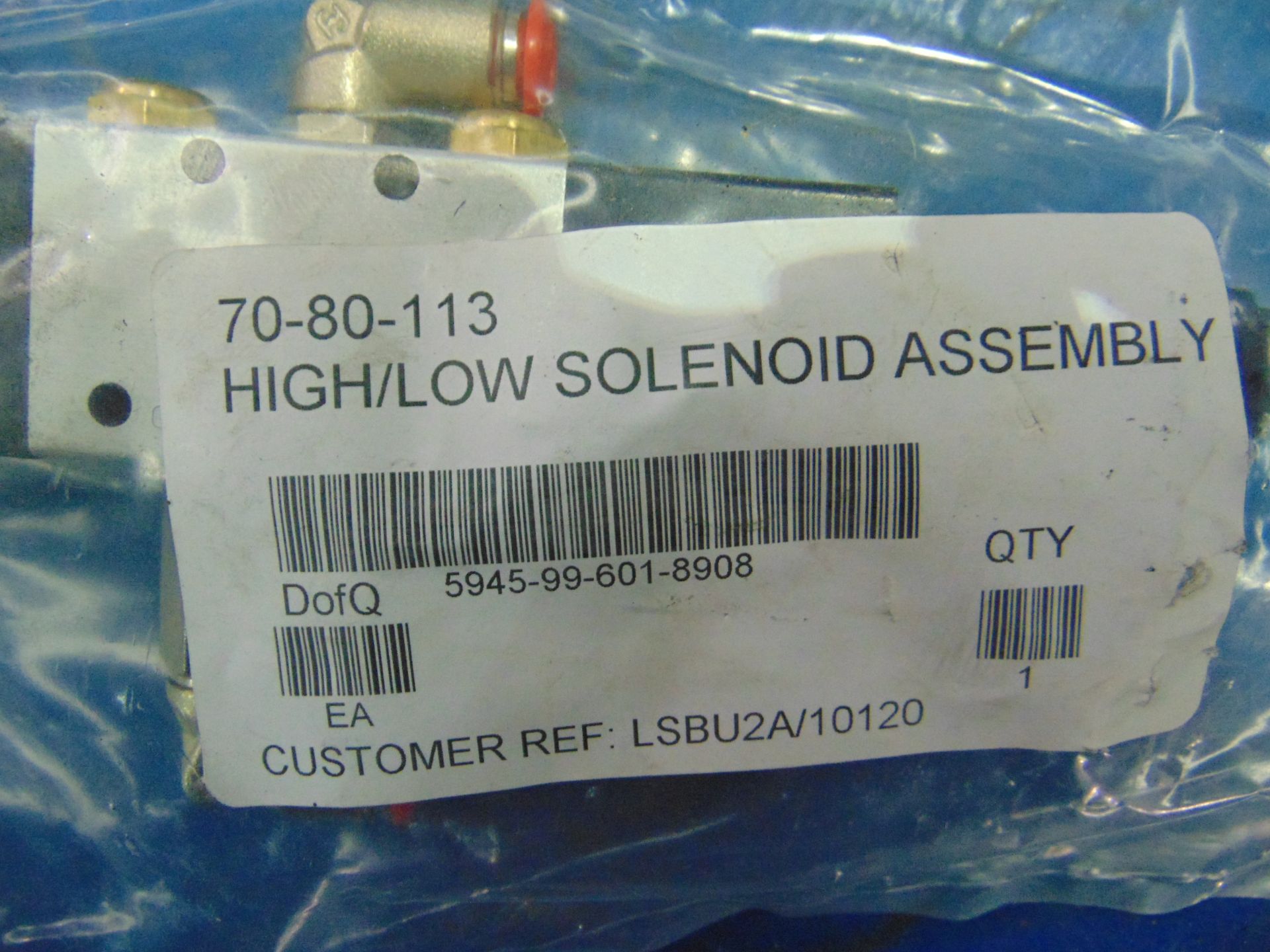 HI-LO SOLENOID ASSEMBLY X 2 UNISSUED - Image 4 of 4