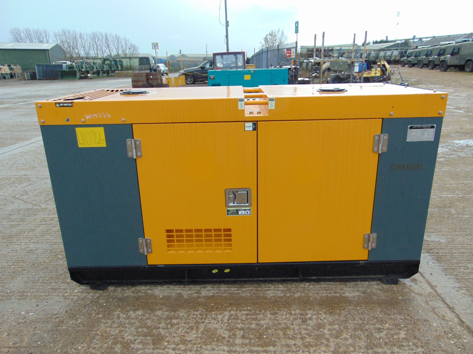 UNISSUED 70 KVA 3 Phase Silent Diesel Generator Set