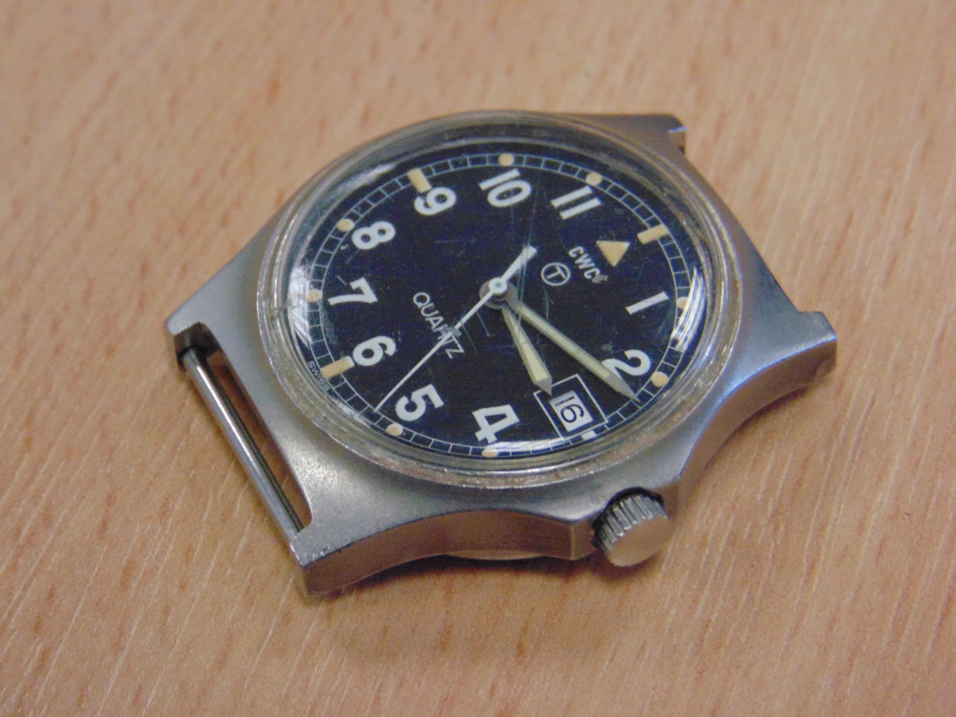 CWC FAT BOY QUARTZ 070 SERVICE WATCH. Rare Model Nato Marked and dated 1980 - PRE FALKLANDS WAR - Image 2 of 8