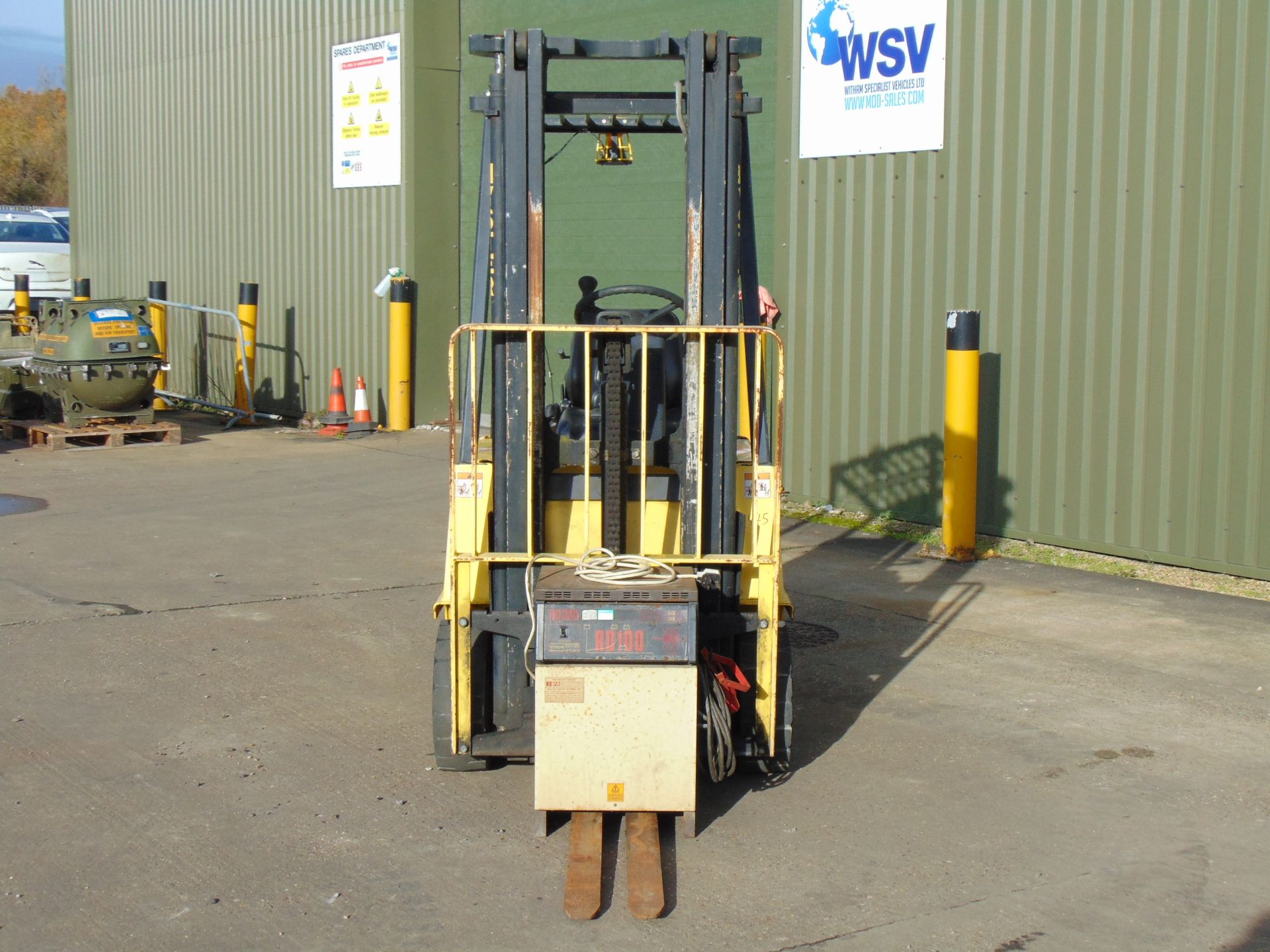 Hyster A1.25 XL 1250Kg Electric Fork Lift Truck ONLY 1,660 HOURS! - Image 3 of 18