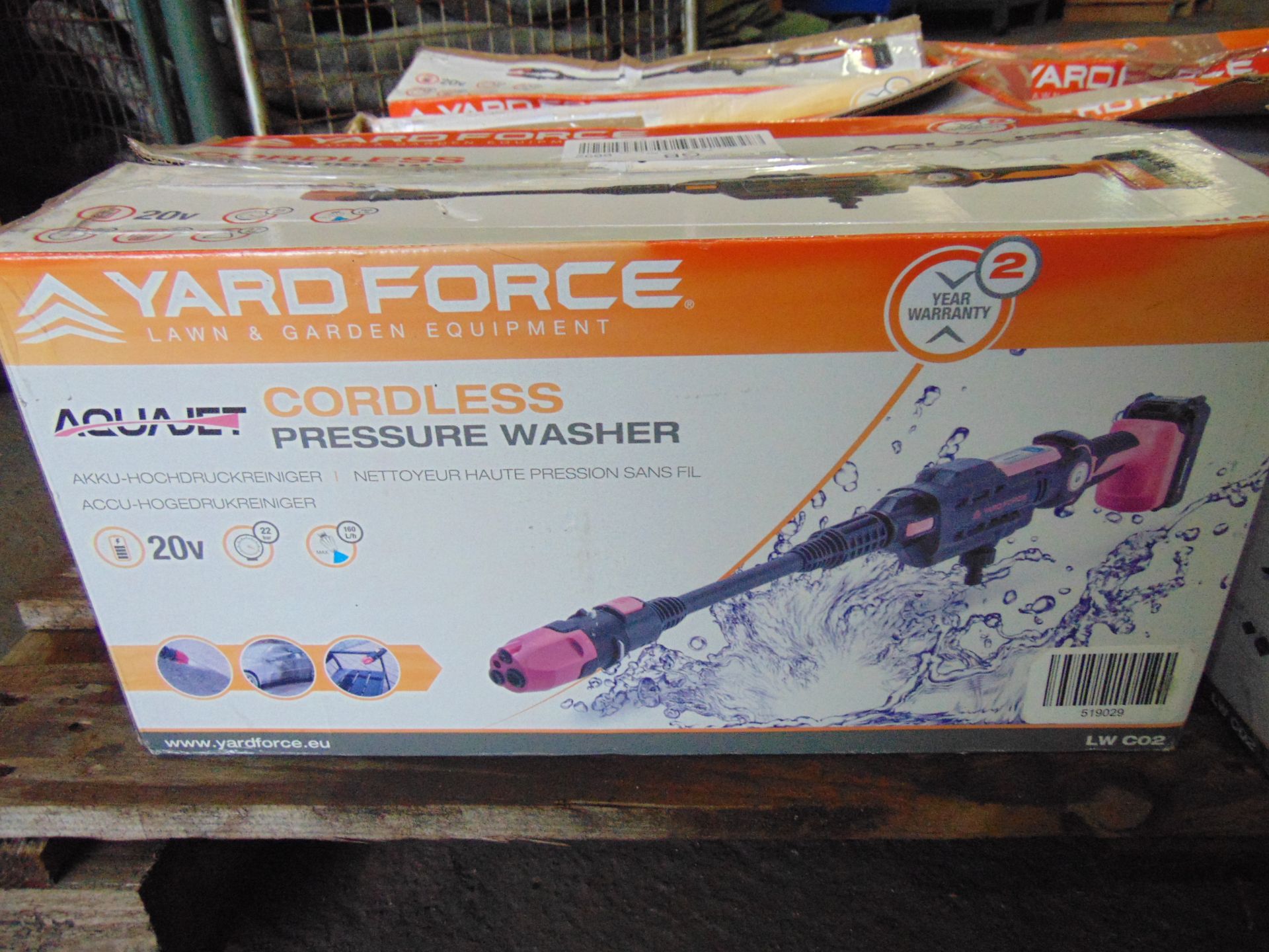 6 x Cordless Pressure Washers as shown - Bild 2 aus 5