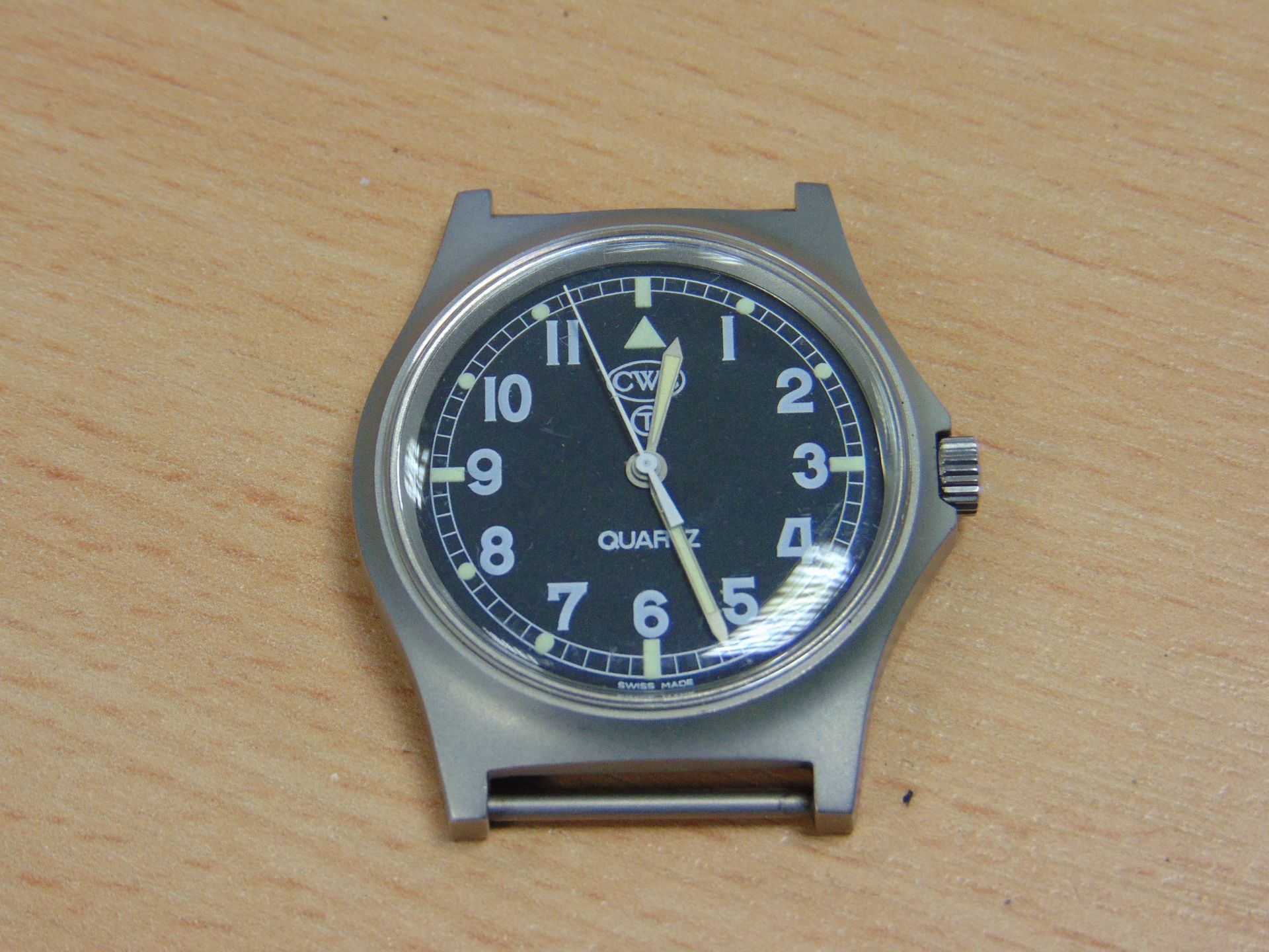 Unissued CWC QUARTZ ROYAL MARINES/NAVY Issue Service WATCH. Dated 1990 - GULF WAR - Image 2 of 8