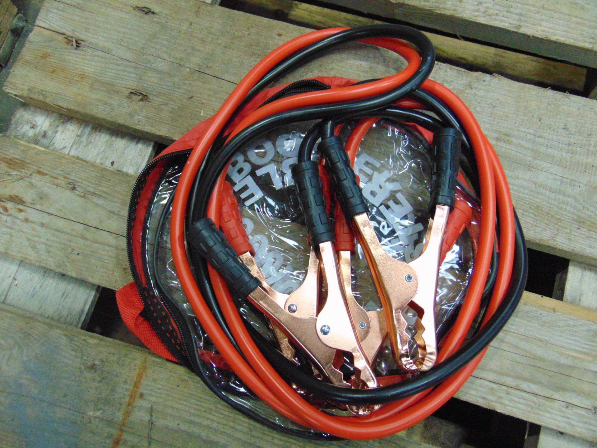 2X SETS OF HD JUMP LEADS- NEW - Image 2 of 4