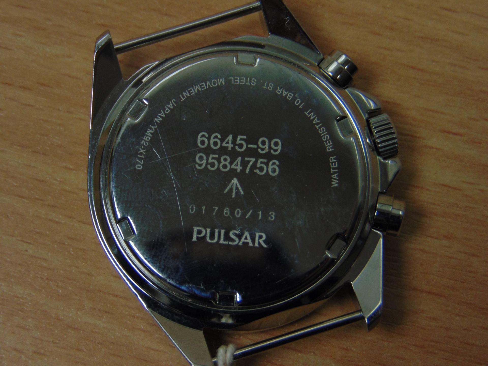 UNISSUED PULSAR LATEST RAF PILOTS CHRONO NATO MARKED DATED 2013 - Image 7 of 8