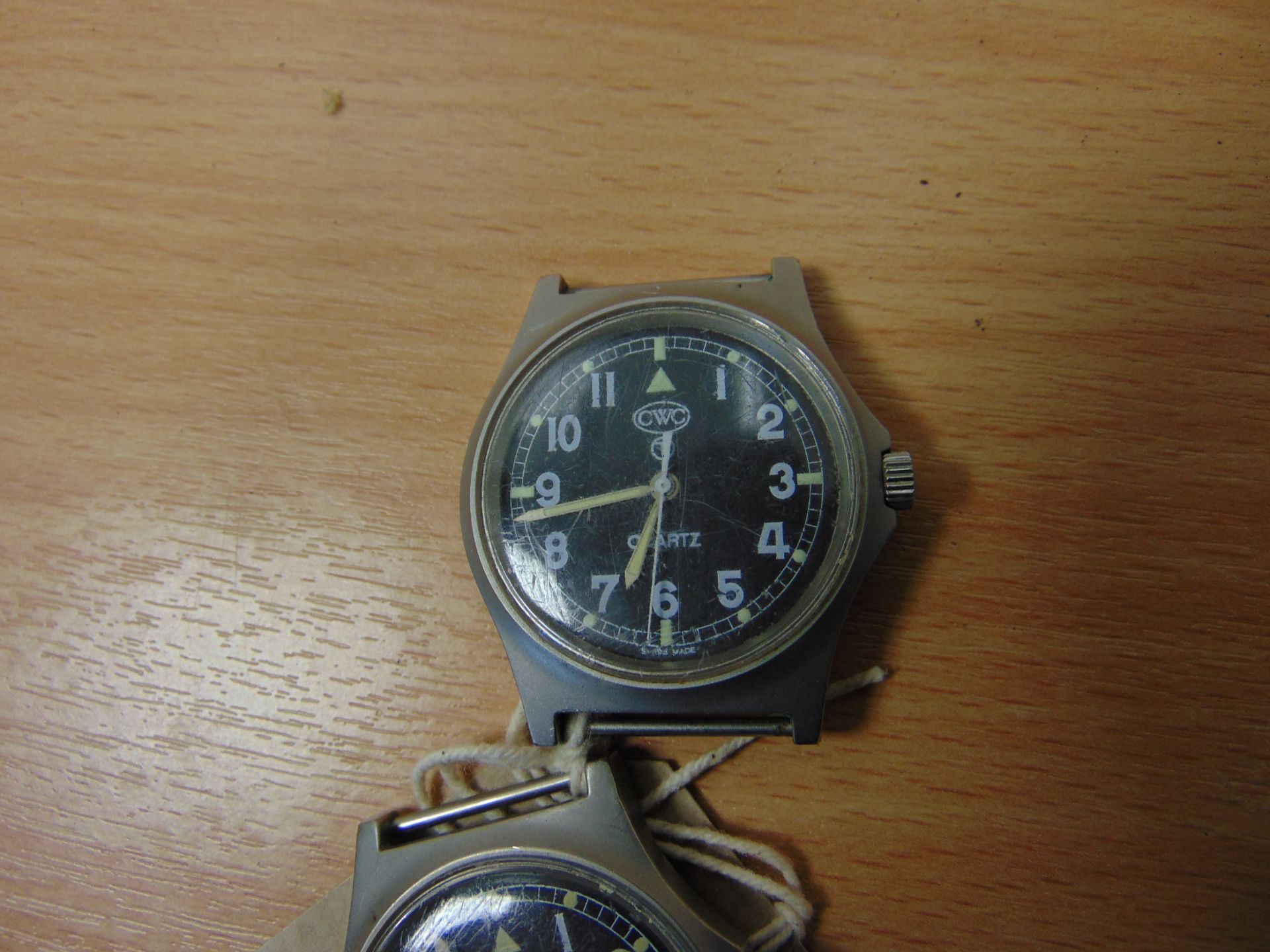 2 X CWC SERVICE WATCHES W10/0552 DATED 1990/1998 NATO MARKED - Image 3 of 6